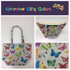 Large Tote Bag - Multi-Coloured Butterflies Large Tote Bag - Multi-Coloured Butterflies